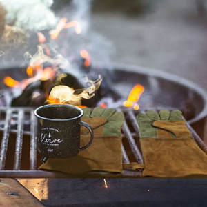 Guantes de soldador de cuero de material suave de alta calidad Guantes de soldador de cuero ligeros más vendidos - Product Image 5