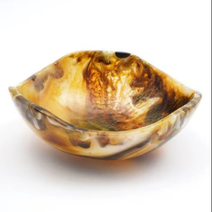 Bol à soupe en résine très demandé, pétales incrustés, touche artistique, sans BPA, fait main, écologique, cadeau de fête haut de gamme, bol décoratif - Product Image 1