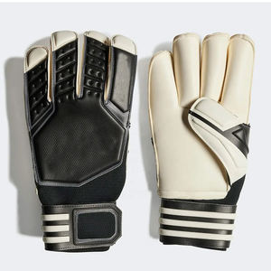 Guantes de Portero de Fútbol de Cuero Personalizados para Niños con Protección para los Dedos, Cierre de Cremallera y Diseño Antideslizante - Product Image 1