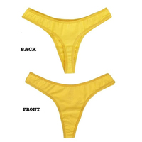 Braguitas de Bikini Transpirables para Mujer, Talla Grande, con Material de Spandex/Algodón, Antiestáticas, con Logotipo en la Pierna Izquierda, 2025