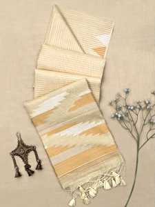 ผ้าฝ้ายเนื้อนุ่มผสมกับผ้าส่าหรีทอจากอินเดีย - Product Image 5