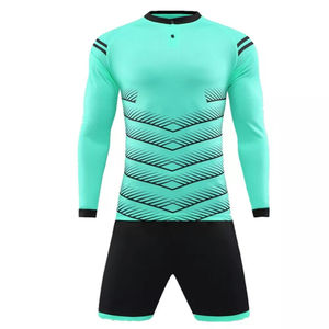 Conjunto de Uniforme de Portero de Fútbol para Hombre Adulto al por Mayor, Camiseta y Pantalones Cortos Transpirables con Sublimación, Ropa de Entrenamiento para Equipos OEM - Product Image 5