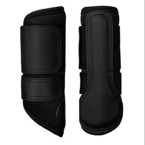 Bottes de brossage équestres professionnelles avec rembourrage absorbant les chocs, soutien complet du jarret, bottes de brossage OEM - Product Image 1