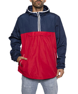 Chaqueta de Hombre con Cremallera Delantera, Impermeable, Delgada, a la Moda, con Logotipo Personalizado, Sudadera con Capucha, Cortavientos, Estilo Urbano, Venta al Por Mayor de Fábrica OEM - Product Image 1