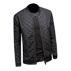 Chaqueta deportiva de otoño 2025 para hombre, chaqueta de alta calidad con cremallera de color sólido para hombre, chaquetas de béisbol universitarias de talla grande para hombre - Product Image 1