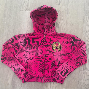 Ensemble de sweats à capuche en molleton 100% coton de haute qualité, lourd, délavé à l'acide, style streetwear, streetwear haut de gamme, automne, double taille - Product Image 3