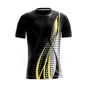 Nouveaux T-shirts de sublimation de qualité durable, service OEM, impression numérique, vente en gros, nouveaux designs, respirants, pour hommes - Product Image 1