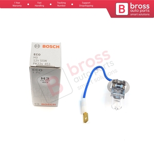 BHL606 Eco 1ชิ้น302 987 802 H3 12V 55W หลอดฮาโลเจน H3 PK22s สำหรับรถพ่วงไฟตัดหมอกไฟหน้ารถออฟโรด - Product Image 4