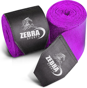 Logotipo personalizado estampado MMA boxeo mano envuelve ecológico transpirable algodón personalizable longitud cinta de dedo para Muay Thai Kick Boxing - Product Image 6