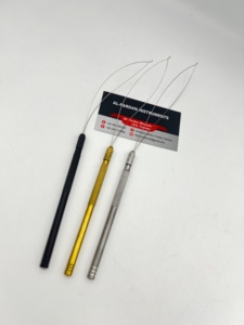 Extensiones de Cabello con Cuentas de Alambre Reemplazables, Herramienta de Agarre con Asa para Aplicar Cuentas, Agujas Metálicas con Logotipo Personalizado - Product Image 4