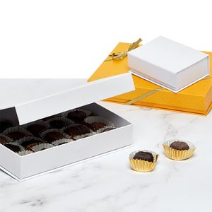 Boîtes à fermeture magnétique à rabat pour produits alimentaires et confiseries promotionnels - Product Image 1