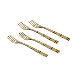 Fourchette à dîner en métal de qualité supérieure avec finition mate pour la fabrication, prix de gros, taille personnalisée, fourchette à dîner faite à la main - Product Image 2