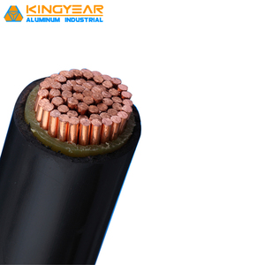 Câble d'alimentation industriel NYY basse tension, conducteur en cuivre, isolé et gainé en PVC, monobrin 1x150 1x185 1x240 1x300 - Product Image 2