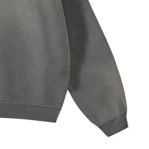 OEM Premium Sweat à capuche d'hiver avec fermeture éclair pour hommes, polaire, coton mélangé épais, respirant, écologique, couleurs personnalisées, broderie - Product Image 4