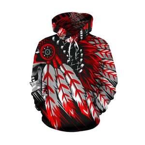 Sudadera con Capucha Personalizada para Hombre, 100% Algodón, Impresión Sublimada, Antiencogimiento, Sudadera de Invierno con Forro en el Cuello, Talla Grande - Product Image 1