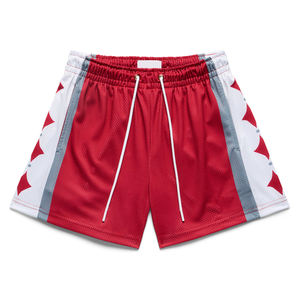 Pantalones Cortos Deportivos al por Mayor con Logotipo Personalizado, 100% Poliéster, Transpirables, de Secado Rápido, Cintura Elástica, para Hombre y Mujer - Product Image 1