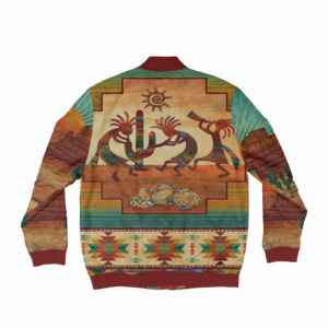 เสื้อแจ็กเก็ตบอมเบอร์สำหรับผู้ชายเสื้อแจ็กเก็ตผ้าซาตินพิมพ์ซับลิเมชันงานออกแบบได้ตาม2025 - Product Image 6