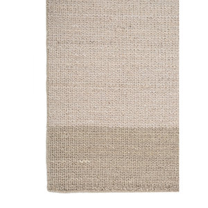 Contour Ivory Hand Loom Wool <b>Rugs</b> Organic Cotton Abstract Living Room Carpet Rectangle <b>Jute</b> <b>Rug</b> for Home Hallway Puzzle - Product Image 4