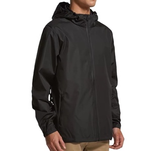 Veste coupe-vent d'hiver légère à fermeture éclair longue, imperméable, respirante et à capuche, nouvelle conception - Product Image 2