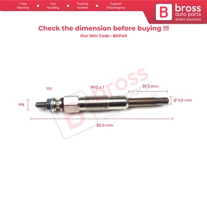 BGP43 1 Piece <b>Heater</b> Glow <b>Plugs</b> GX79 350G0100226354 for Citron 2.8 2.5 - Product Image 5