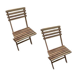 Chaise pliable à base d'eau en bois de teck chaise de jardin chaise d'extérieur pour meubles de bistrot et de restaurant - Product Image 2