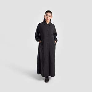 Black Shield Abaya <b>Top</b> Modest Sportswear Long Sleeve UPF50+ Loose Fit Women - Product Image 1