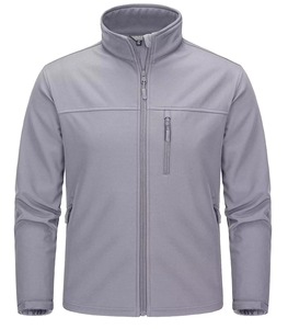 Veste en cuir de haute qualité de style urbain avec col montant et logo personnalisé, tissu en toile, service OEM/ODM pour hommes - Product Image 4