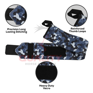 Poignets réglables en néoprène pour un entraînement intense Powerlifting et des entraînements de résistance. - Product Image 2