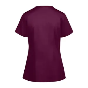 ชุดพยาบาลชุดเครื่องแบบโรงพยาบาลยืดได้ชุดพยาบาลแบบปรับแต่งโลโก้ได้ตามต้องการ - Product Image 6