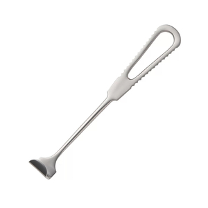 Retractor Kocher con hoja ancha Fibrelight, retractores intestinales abdominales de 245mm, instrumentos quirúrgicos - Product Image 1