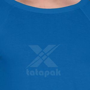 T-shirts solides tricotés sportifs en polyester pour hommes Impression par transfert de chaleur Respirant évacuant l'humidité Poids du tissu 220 grammes - Product Image 6