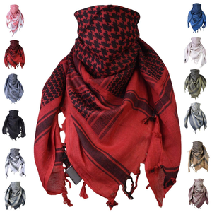 Vente chaude 100% coton Shemagh tête visage couverture coupe-vent anti-poussière Shemagh - Product Image 4