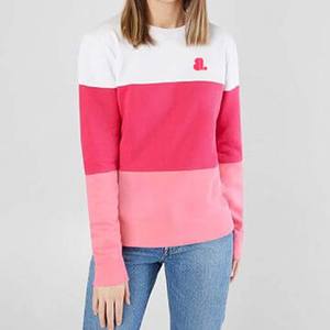 เสื้อสเวตเตอร์คอกลมคอกลมปักสีสำหรับผู้หญิงผ้าโพลีเอสเตอร์/ ผ้าฝ้ายสำหรับฤดูหนาว - Product Image 1