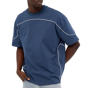 เสื้อยืดแฟชั่นแขนสั้น พิมพ์ลายโลโก้ตามสั่ง เสื้อยืดกราฟิกผู้ชาย ไซส์ใหญ่ คอกลม แขนสั้น ผ้าถักสไตล์วินเทจ - Product Image 3