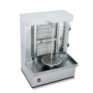 NEW PREMIUM High Quality Commercial Stainless-Steel <b>Electric</b>/Gas Shawarma Rotisserie Chicken Grill Auto-Rotating Restaurant - Product Image 1