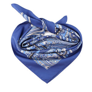 Reversible Promotional <strong>Paisley</strong> Print <strong>Scarves</strong> Affordable Polyester Bandana Square Double Face <strong>Scarf</strong> - Product Image 1
