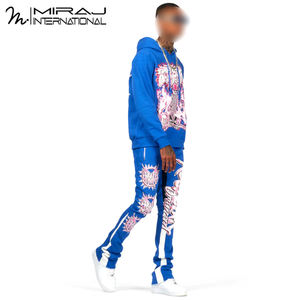 Chándales acampanados ecológicos recién llegados, la mejor tela de tacto suave, ropa cómoda para la puerta, talla grande, sólido, haga su propio diseño - Product Image 5