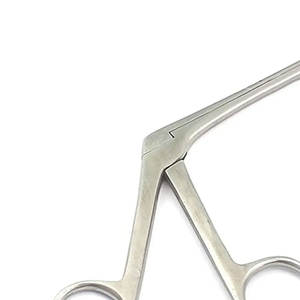 คีมหนีบหูจระเข้คุณภาพสูงคีมฟองน้ำต่อมทอนซิลจับลิ้นเครื่องมือเครื่องมือเครื่องมืออุปกรณ์ต่อมทอนซิล CE ISO - Product Image 2