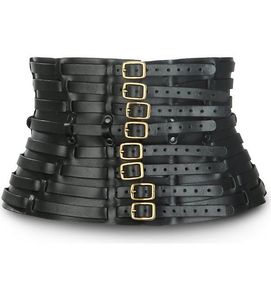 Corset en cuir véritable parfait pour l'entraînement à la taille et le style végétalien Edgy Chic et sans cruauté Élégance intemporelle - Product Image 1