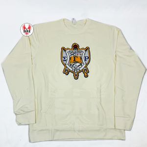 Sweat-shirt en molleton de coton brodé pour femmes de la sororité Sigma Gamma Rho |   Col rond brodé sur mesure pour femmes de la sororité SGRho - Product Image 6