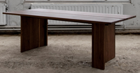 Table de salle à manger de grande taille en bois de teck pour meubles de maison Hôtels Villas Design de salle à manger de qualité supérieure