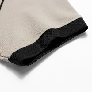 TST 9167 Manches courtes pour chemise avec détails de finition en piqué pour le tissu - Product Image 5