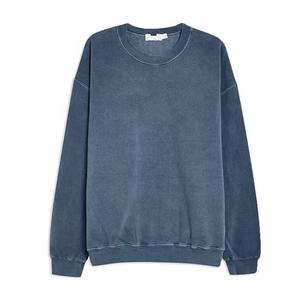 Sudadera larga de algodón para hombre, prenda de vestir, con Logo personalizado, 100% algodón, color blanco, venta al por mayor - Product Image 3