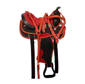 Selles de course et de randonnée pour chevaux, en cuir véritable, selle de cheval western, selle de course anglaise, selle de plaisir pour la randonnée - Product Image 3