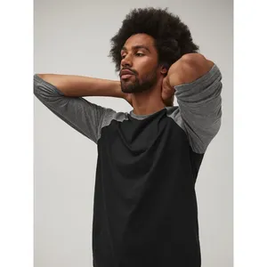 Camiseta de Béisbol Unisex Personalizada de Manga 3/4, Ropa Promocional - Product Image 2