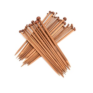 Aiguilles à tricoter en bois polies faites à la main modernes derniers crochets de conception pour la main - Product Image 6