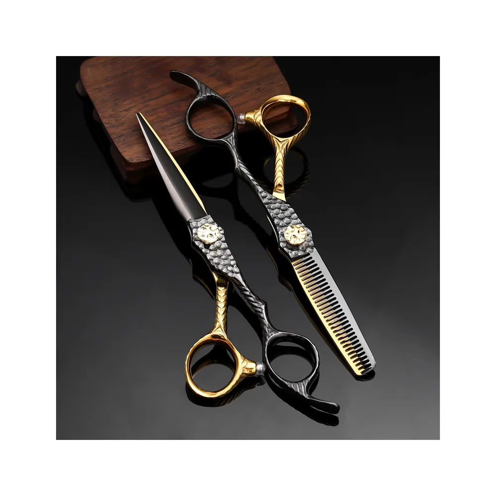 Professional Scissors Hairdresser Professional Hairdressing Scissors Cut Hair Accessories Thinning Barber Tool