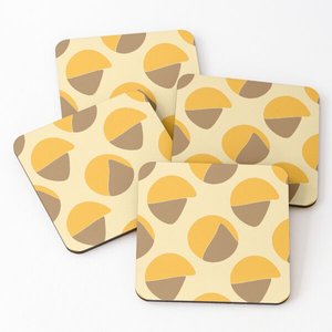Kitchen Ware Coaters New <b>Wood</b> Over Printed Tea Serving Coasters 4 Pieces Set Kitchen Accessories Kitchen Supplies <b>Placemats</b> - Product Image 1