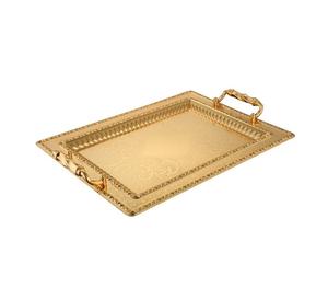 Plateau en métal de designer le plus vendu, plateau de service en aluminium vintage personnalisé, forme et taille personnalisées - Product Image 3