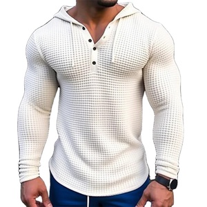 Sudadera con Capucha para Hombre, 100% Algodón, Corte Regular, Manga Larga, Cómoda, Ropa Deportiva para Exteriores - Product Image 4